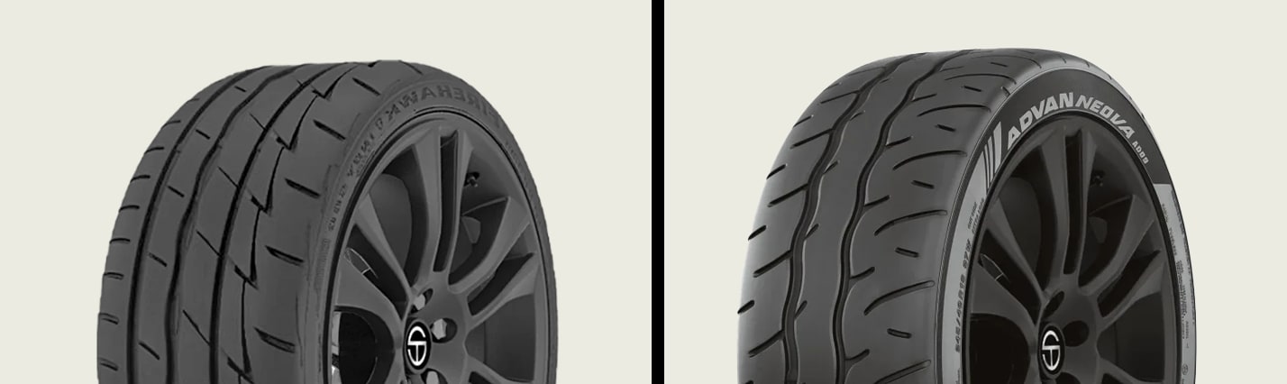 Firestone Firehawk Indy 500 vs. Yokohama Advan Neova AD09