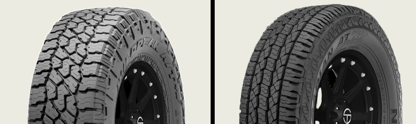 Falken Wildpeak A/T4W vs Nexen Roadian AT Pro RA8