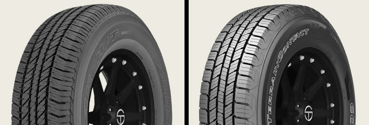 Bridgestone Dueler H/T 684 II vs Continental TerrainContact H/T