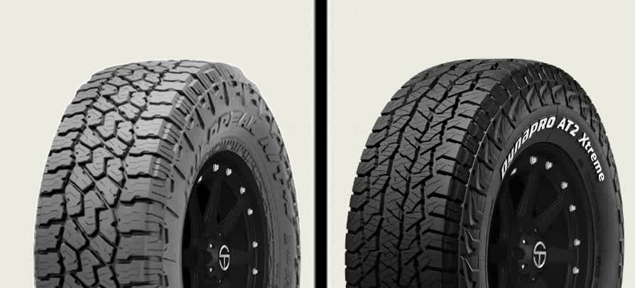 Falken Wildpeak A/T4W vs Hankook Dynapro AT2 Xtreme (RF12)