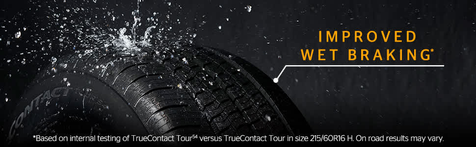 Continental TrueContact Tour 54 Improved wet braking