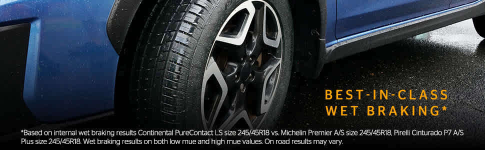 Continental PureContact LS - BIC wet braking