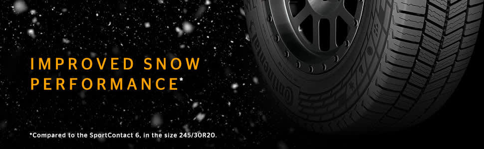 Continental Vancontact A/S Ultra - improved snow performance