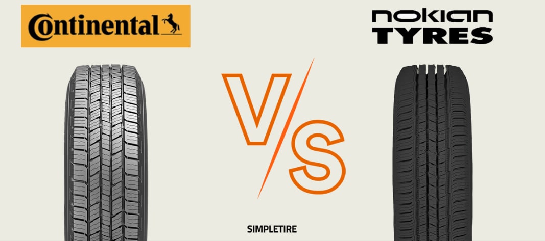 Continental TerrainContact H/T vs Nokian One H/T