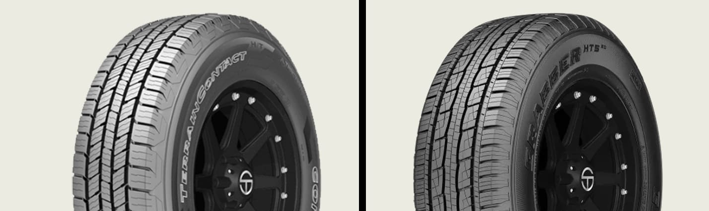 Continental TerrainContact H/T vs General Grabber HTS60