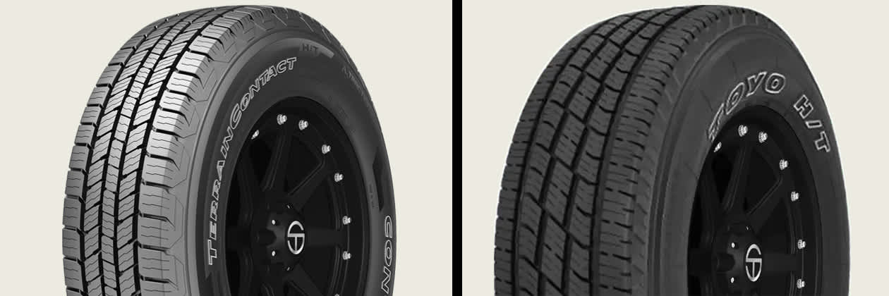 Continental TerrainContact H/T vs Toyo Open Country H/T II