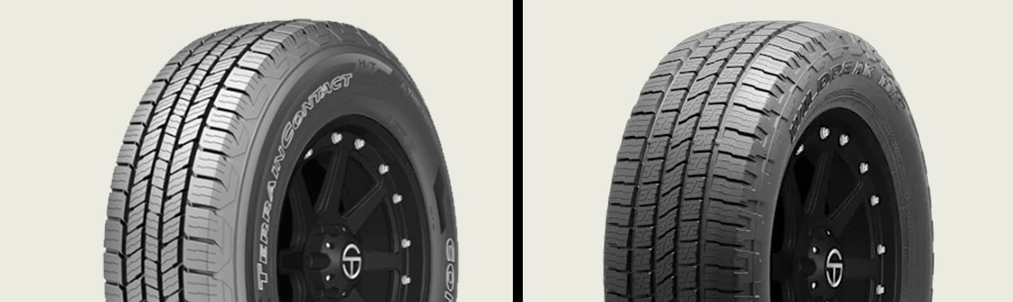 Continental TerrainContact H/T vs Falken Wildpeak H/T02