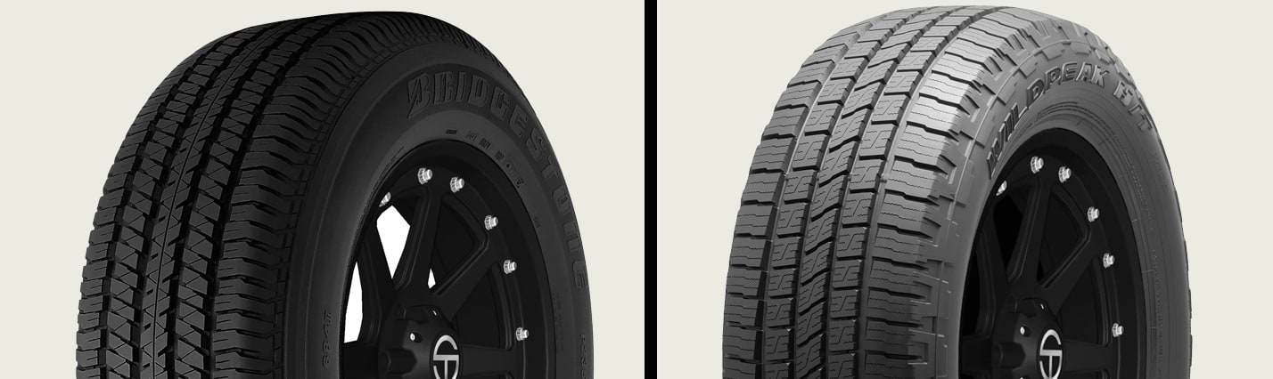 Bridgestone Dueler H/T 684 II vs Falken Wildpeak H/T02