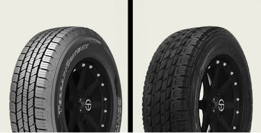 Continental TerrainContact H/T vs Nitto Dura Grappler