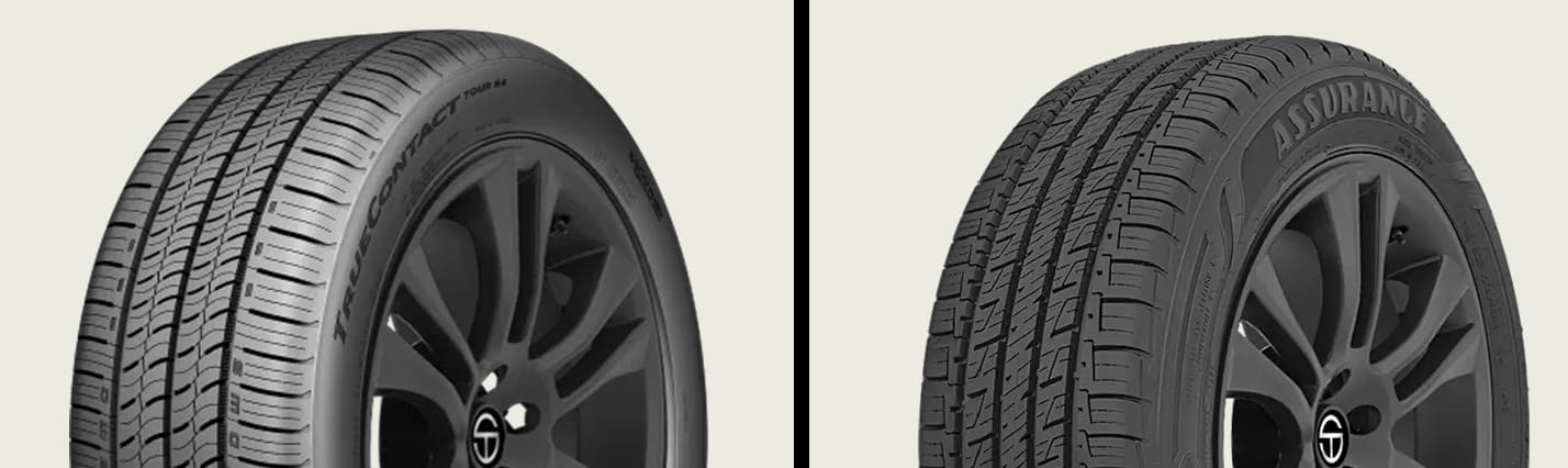 Continental TrueContact Tour 54 vs Goodyear Assurance MaxLife