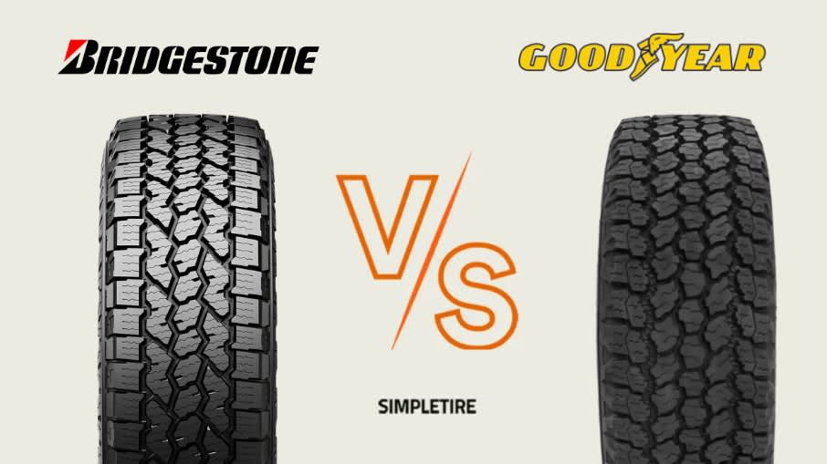 Bridgestone Dueler A/T Ascent vs Goodyear Wrangler All-Terrain Adventure with Kevlar tires