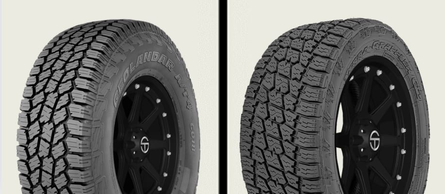 Yokohama Geolandar A/T4 G018 vs Nitto Terra Grappler G2