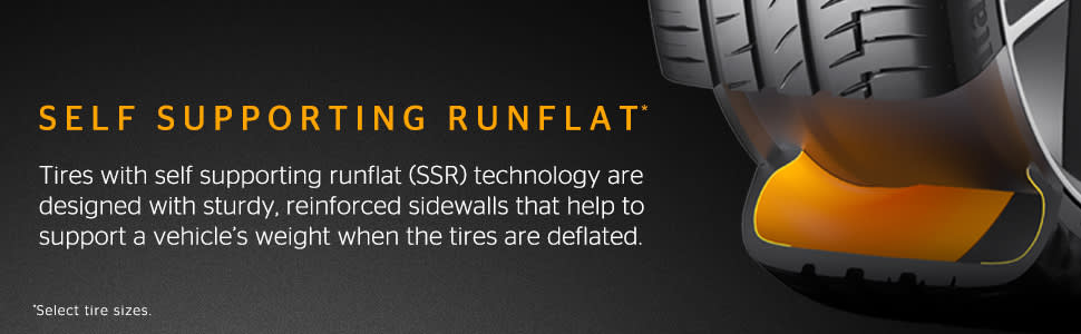 Continental ContiSportContact 5P - Self-Supporting Runflat technology