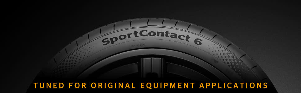 Continental SportContact 6 - Tuned for OE