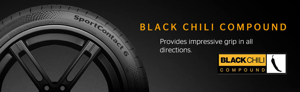 Continental SportContact 6 - Black Chili compound