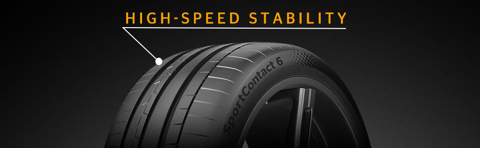 Continental SportContact 6 - high-speed stability