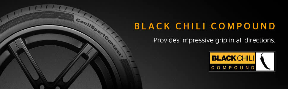 Continental ContiSportContact 5 Black Chili Compound