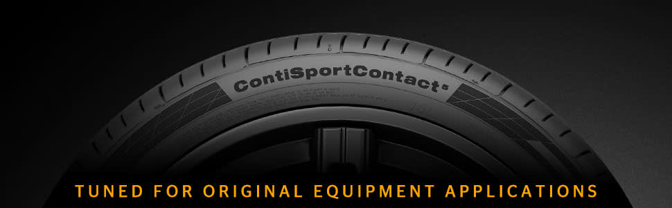Continental ContiSportContact 5 Tuned for original equipment applications