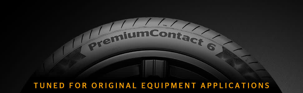 Continental PremiumContact 6 tuned for Original Equipment applications