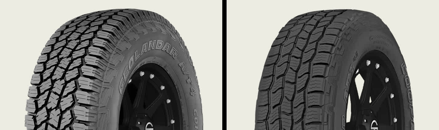 Yokohama Geolandar A/T4 G018 vs Cooper Discoverer A/T3 4S
