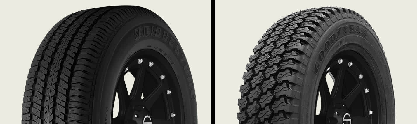 Bridgestone Dueler H/T 684 II vs Goodyear Wrangler SR-A