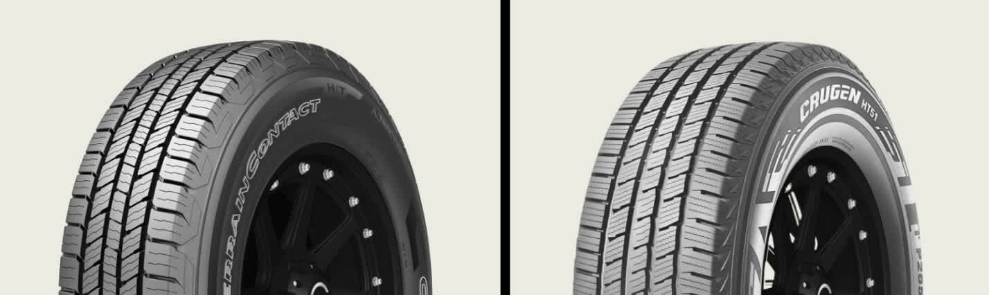 Continental TerrainContact H/T vs Kumho Crugen HT51