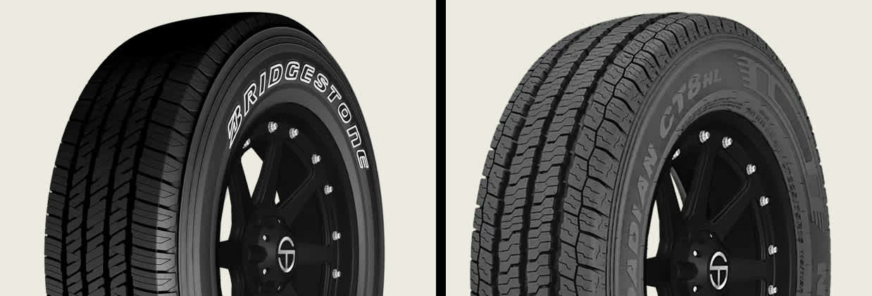 Bridgestone Dueler H/T 685 vs. Nexen Roadian CT8 HL