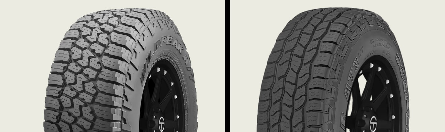 Falken Wildpeak A/T3W vs Cooper Discoverer AT3 LT tires