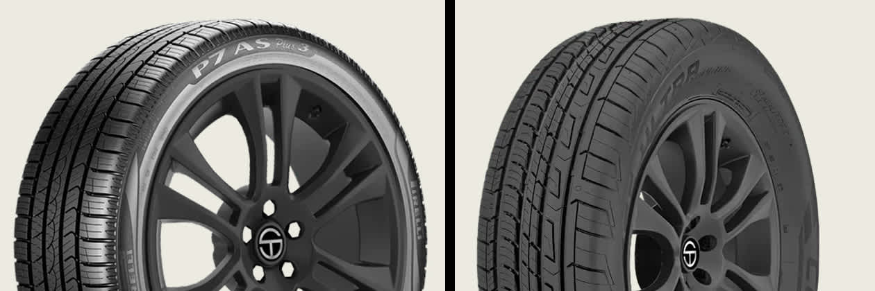 Pirelli P7 All Season Plus 3 vs Cooper CS5 Ultra Touring