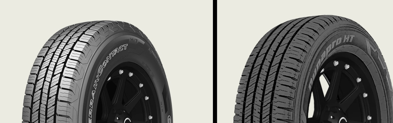 Continental TerrainContact H/T vs Hankook Dynapro HT (RH12)