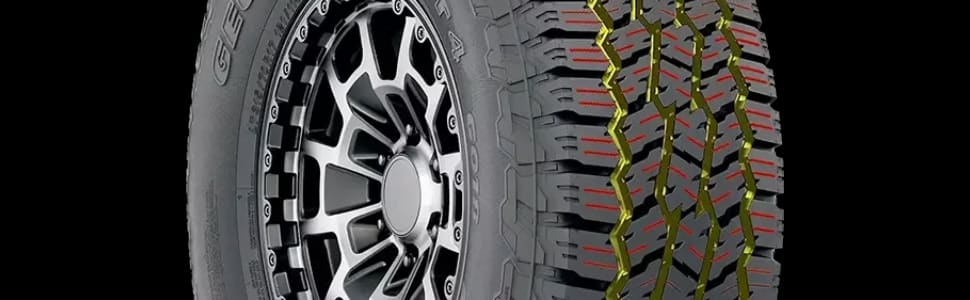 Yokohama Geolandar A/T4 G018 - tread elements