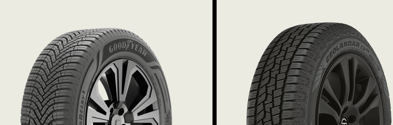 Goodyear Assurance WeatherReady 2 vs Yokohama Geolandar CV4S