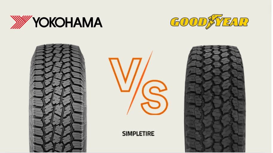  Yokohama Geolandar A/T4 G018 vs Goodyear Wrangler All-Terrain Adventure with Kevlar