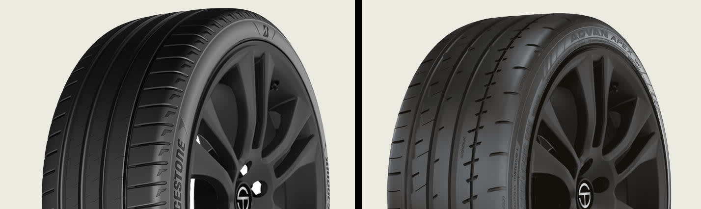 Bridgestone Potenza Sport vs Yokohama Advan Apex V601 tires