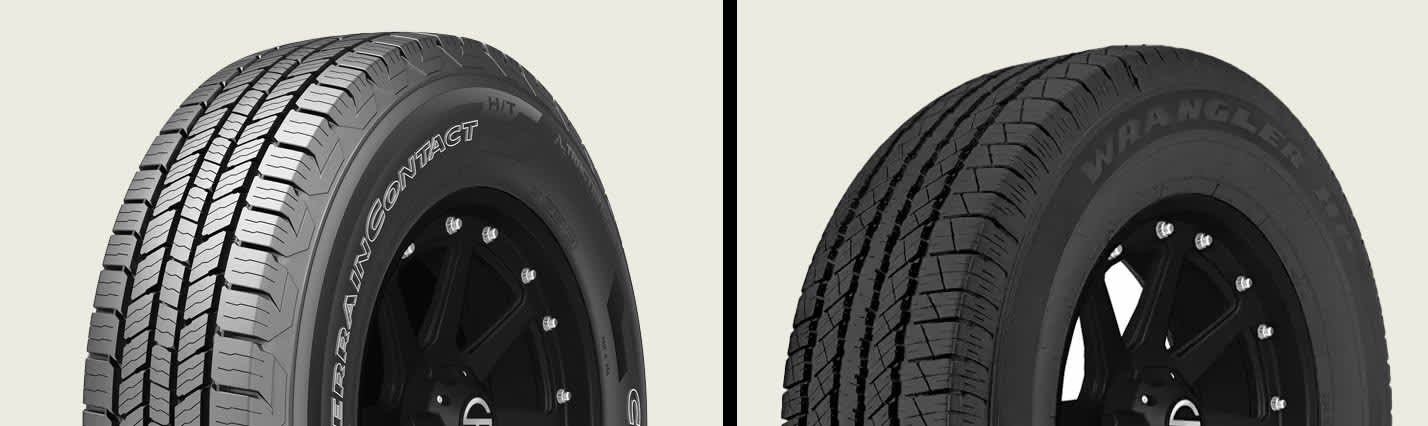Continental TerrainContact H/T vs Goodyear Wrangler HP