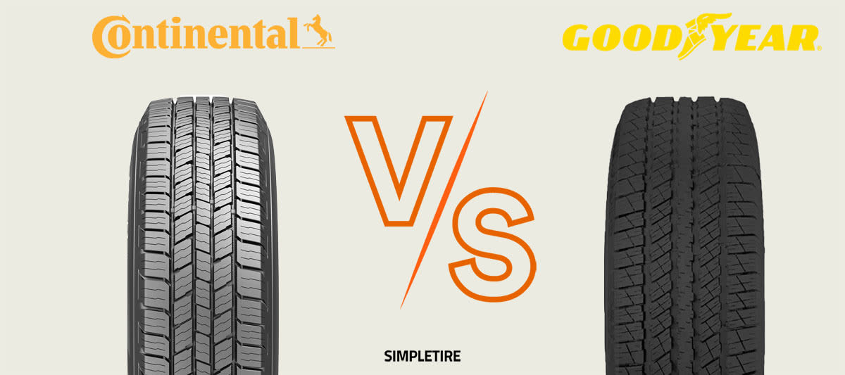 Continental TerrainContact H/T vs Goodyear Wrangler HP