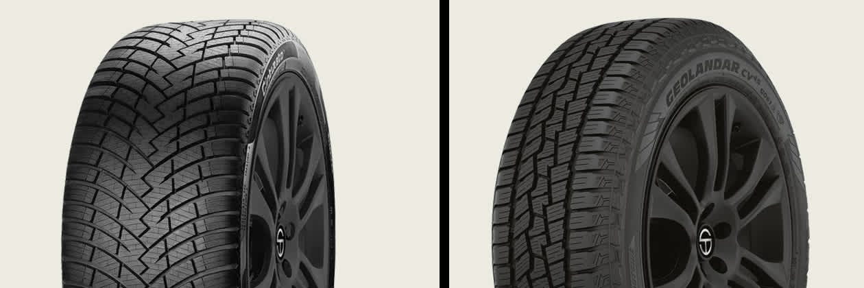 Pirelli Cinturato WeatherActive vs. Yokohama Geolandar CV4S