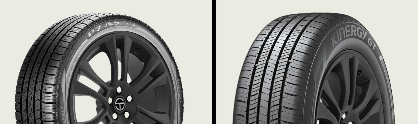 Pirelli P7 All Season Plus 3 vs Hankook Kinergy GT (H436)