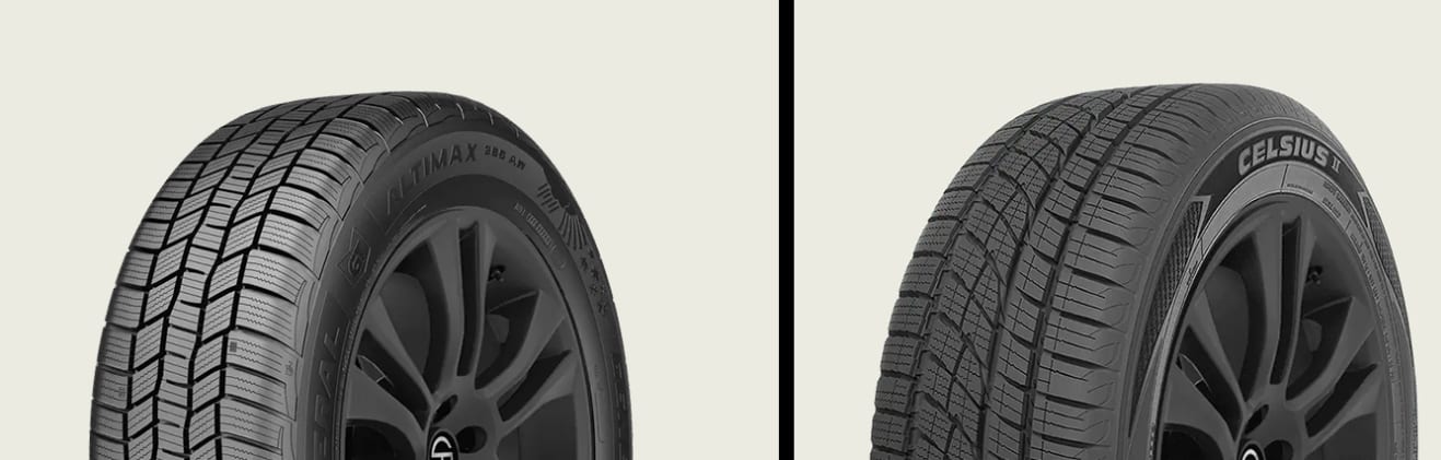 General Altimax 365AW vs Toyo Celsius II tires