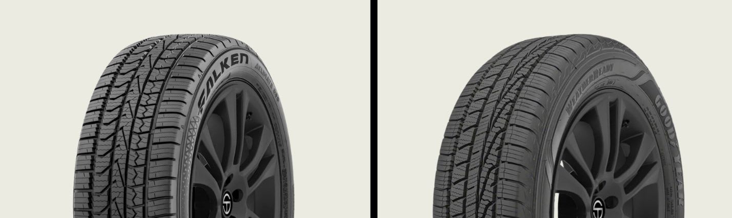 Falken Aklimate vs. Goodyear Assurance WeatherReady tires