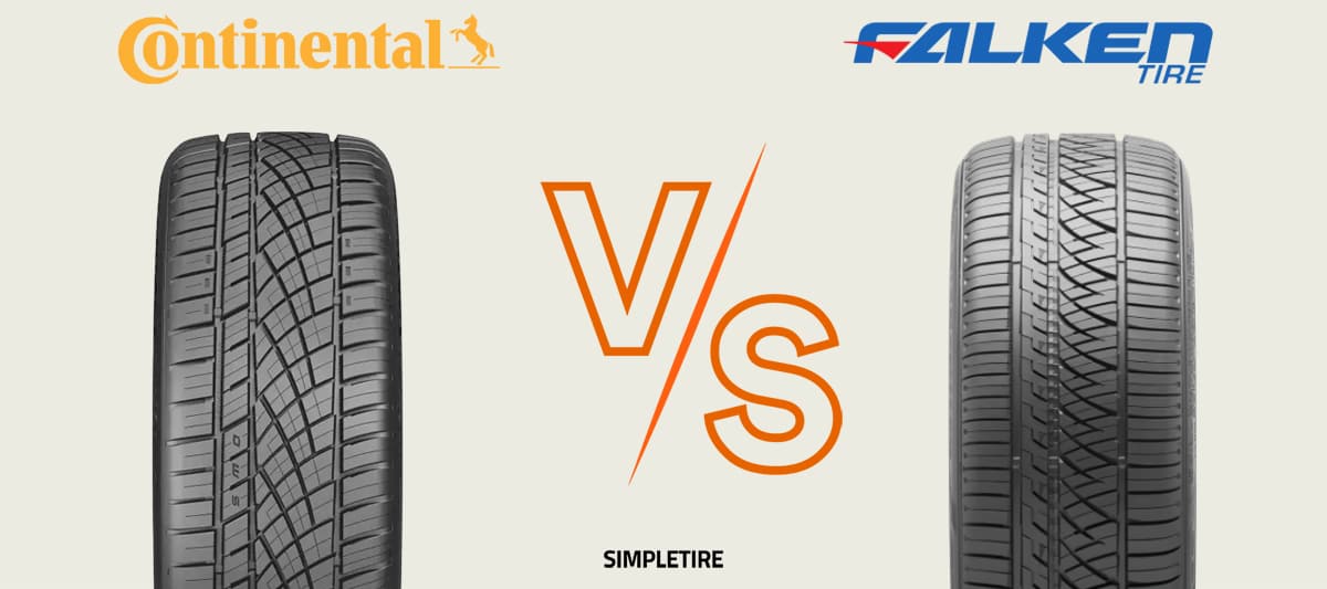Continental ExtremeContact DWS06 Plus vs Falken Ziex ZE960 A/S tires