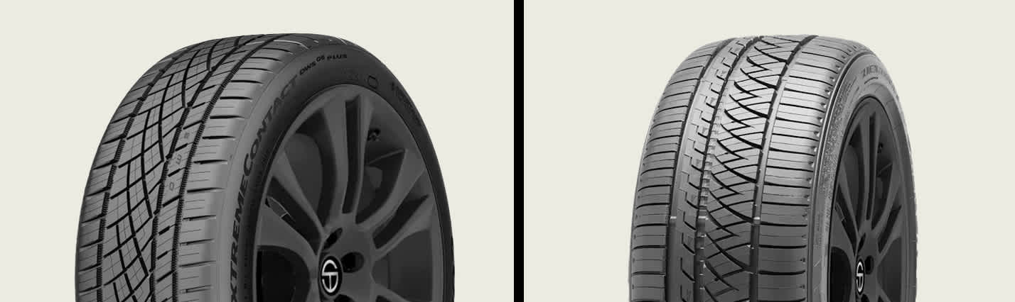 Continental ExtremeContact DWS06 Plus vs Falken Ziex ZE960 A/S tires