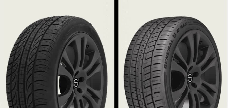 Pirelli P Zero Nero All Season vs General G-MAX AS-07 tires on handling