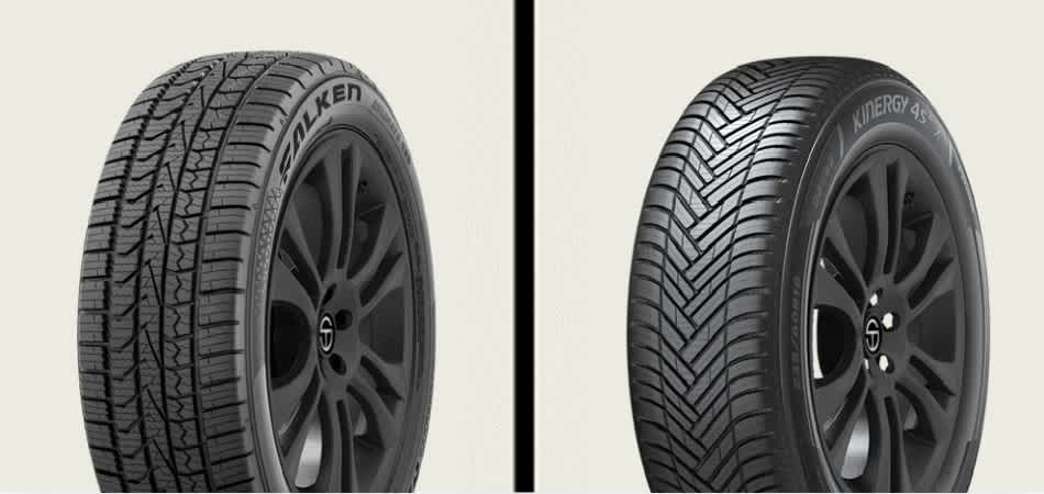 Falken Aklimate vs Hankook Kinergy 4S2 X (H750A)