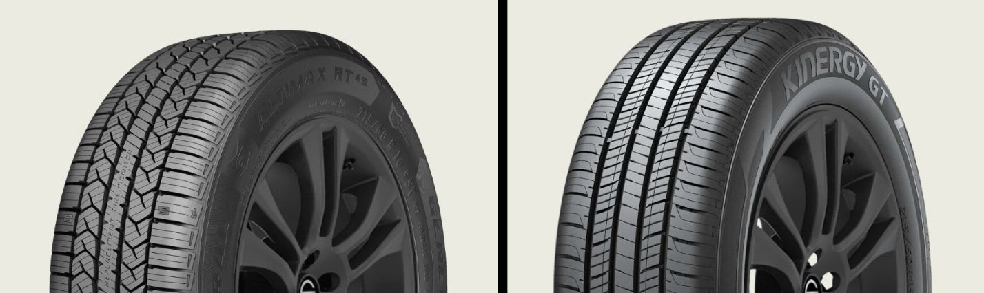 eneral Altimax RT45 vs Hankook Kinergy GT (H436)