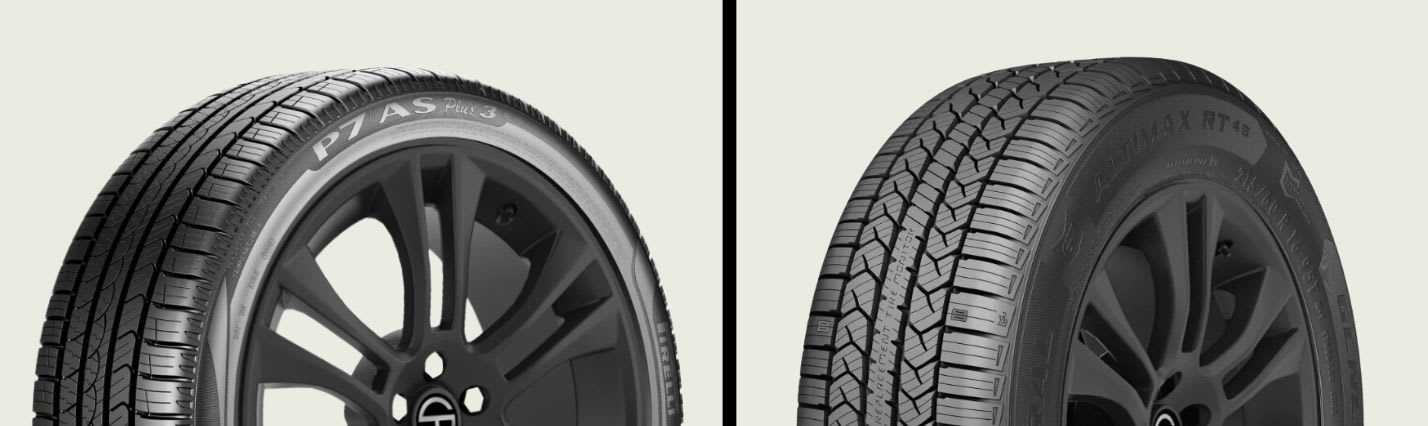Pirelli P7 All Season Plus 3 vs General Altimax RT45