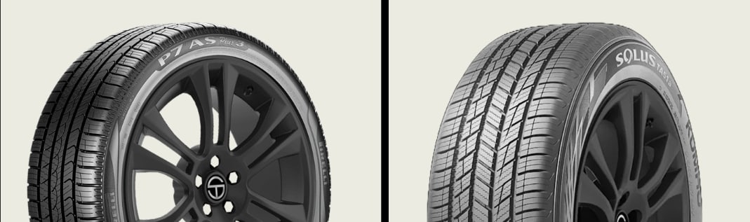 Pirelli P7 All Season Plus 3 vs Kumho Solus TA51a