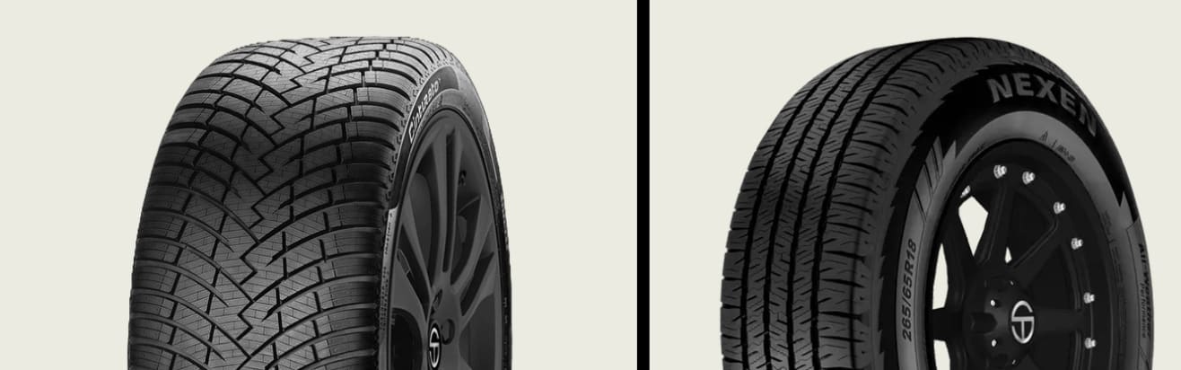 Pirelli Cinturato WeatherActive vs Nexen Roadian HTX2