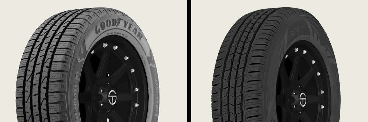 Goodyear Wrangler Steadfast HT vs Nokian One H/T