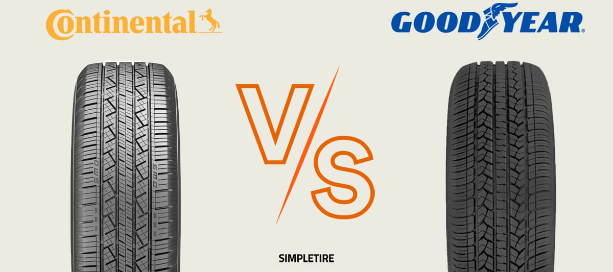 Continental CrossContact LX25 vs Goodyear Assurance CS Fuel Max